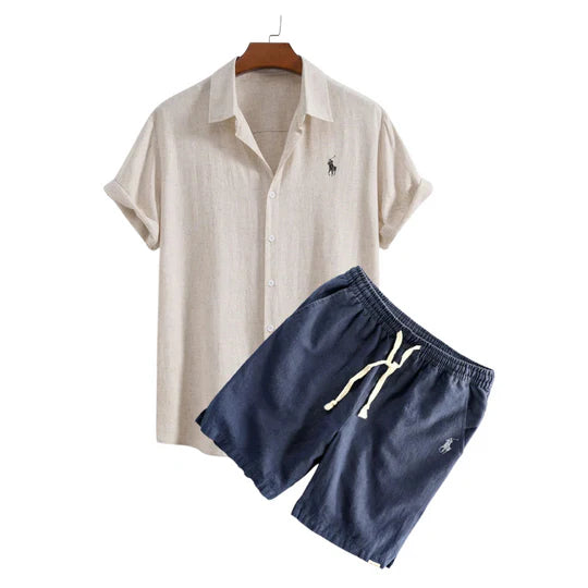 RL™ SÆT MED SKJORTE OG SHORTS I HØR