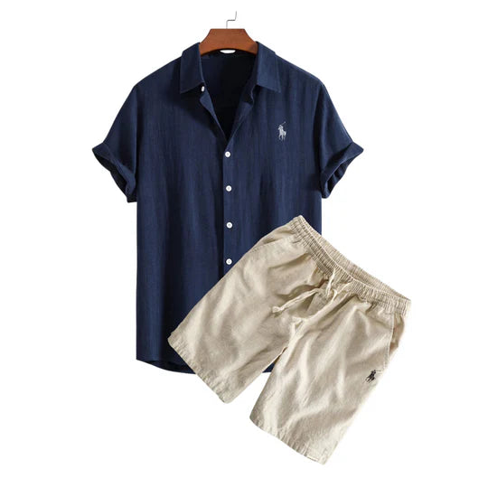 RL™ SÆT MED SKJORTE OG SHORTS I HØR