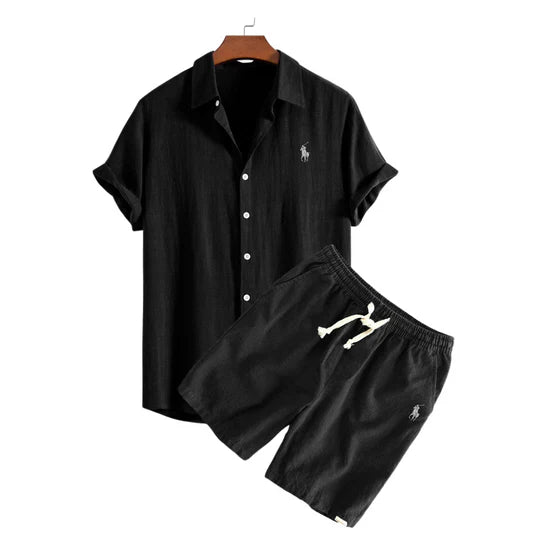 RL™ SÆT MED SKJORTE OG SHORTS I HØR