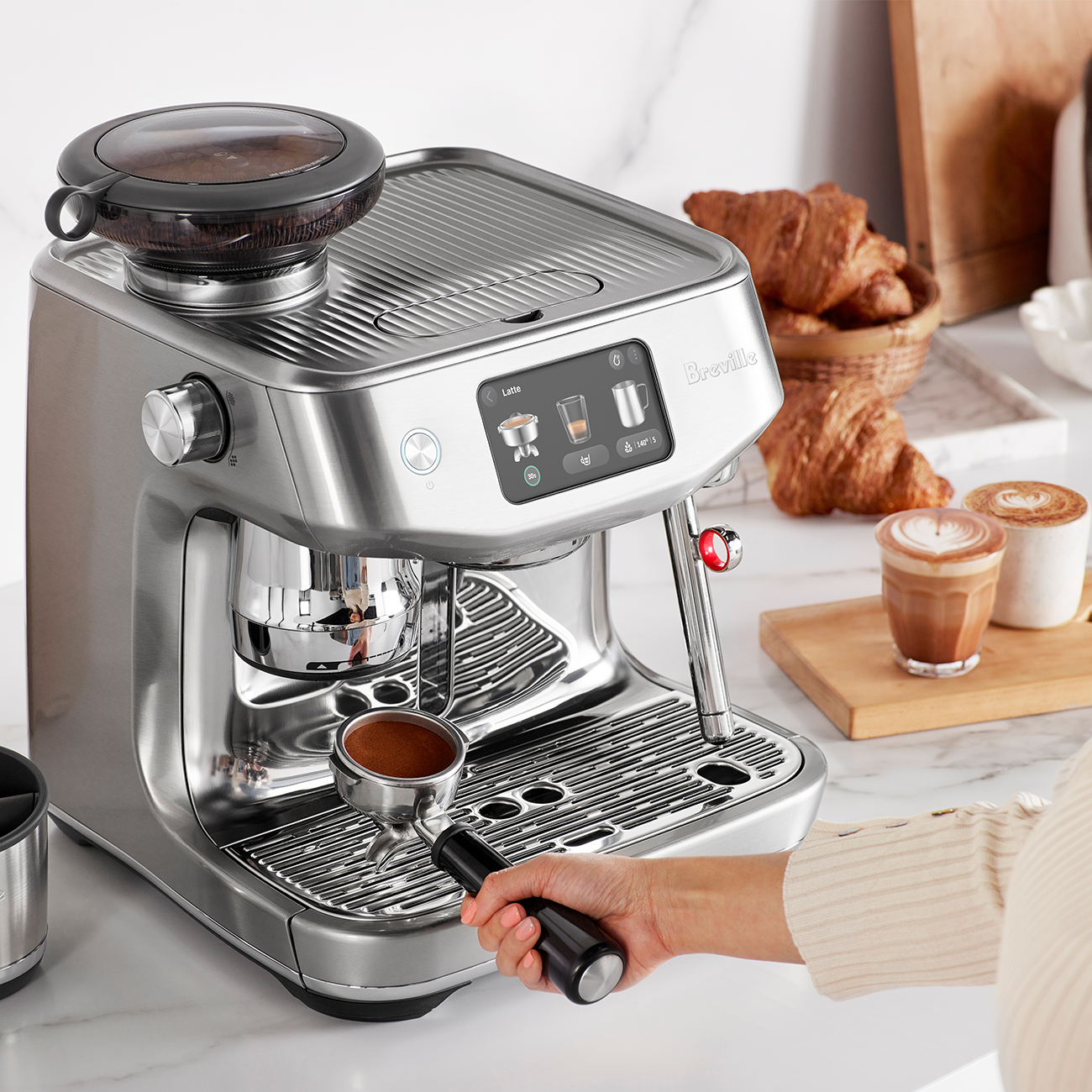 Oracle™ kaffemaskine ☕️ Barista-kvalitet til hjemmet 🏡