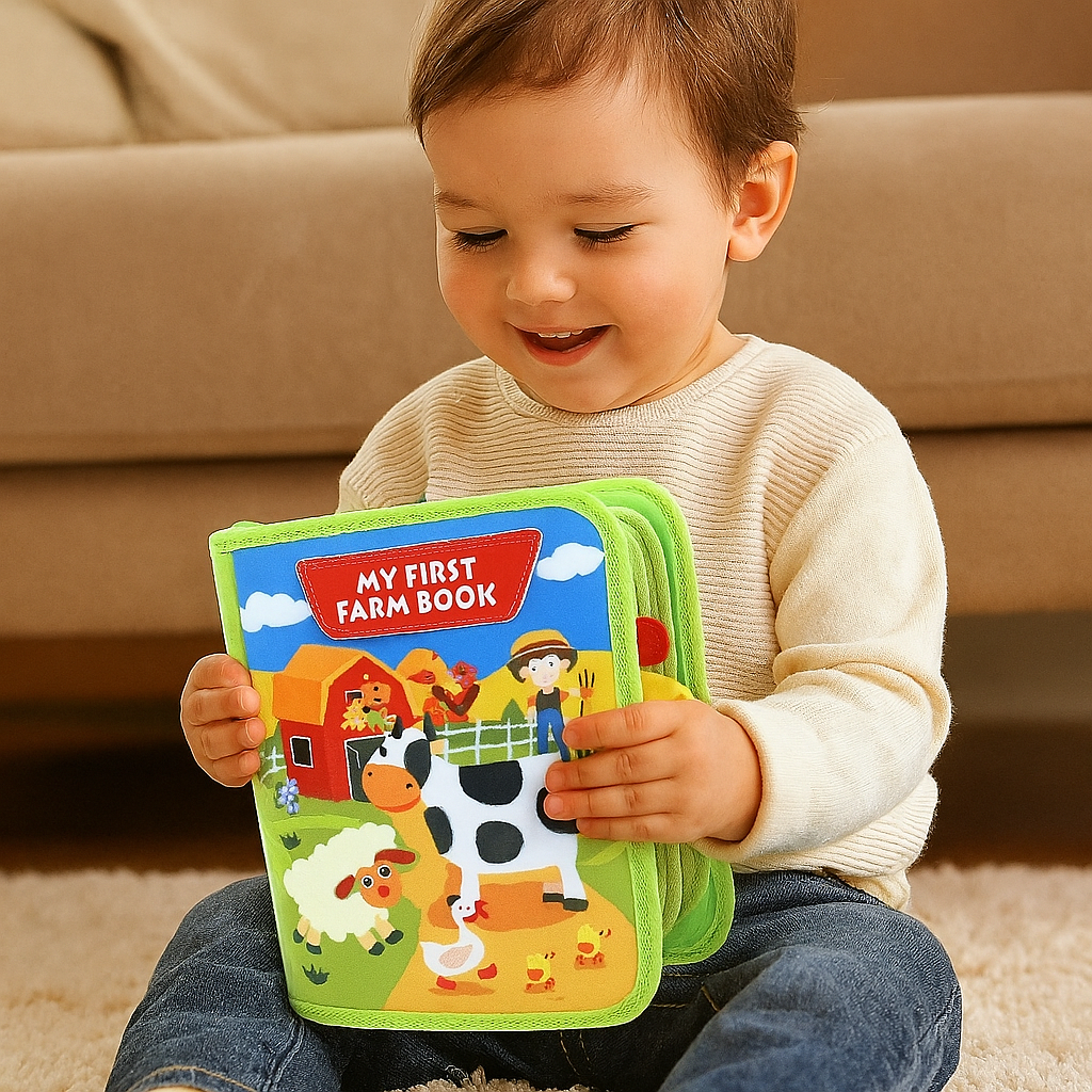 FarmFun™ – Pædagogisk Montessori bondegård historiebog