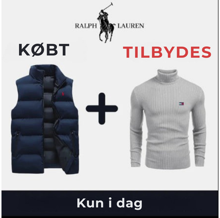 R&L Waistcoat + gratis sweater (DESTOCKING)