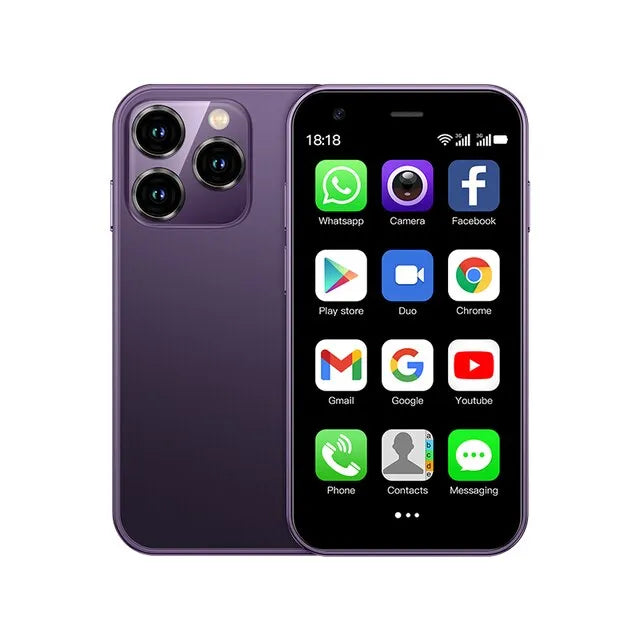 Mini-smartphone | Til unge og gamle (+GRATIS ETUI)