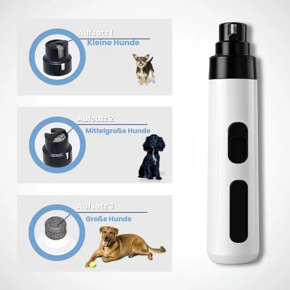 ClawGrinder™ Pro Set - Stressfri klovpleje til hunde