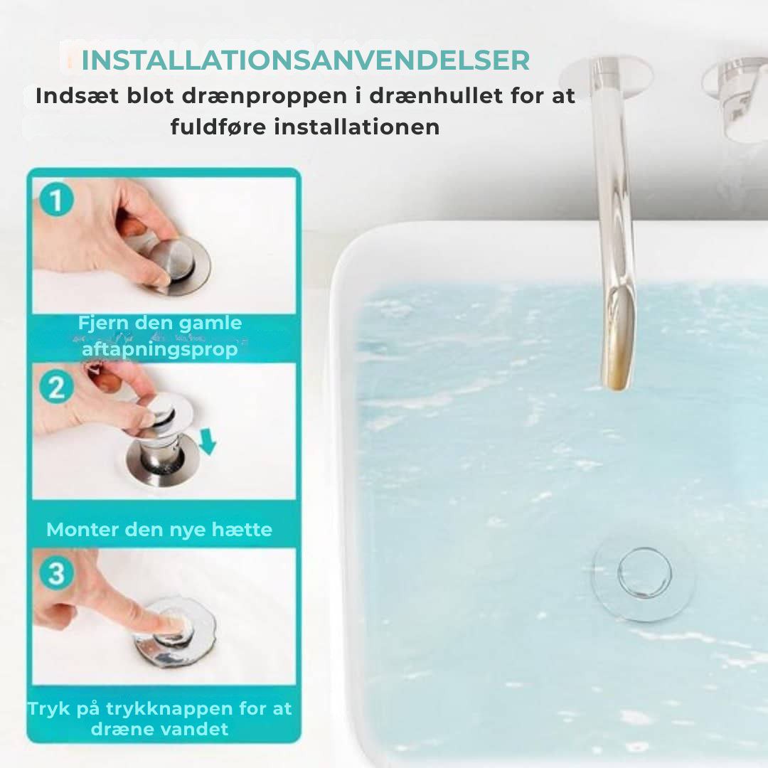 Universal aftapningsprop med integreret filter