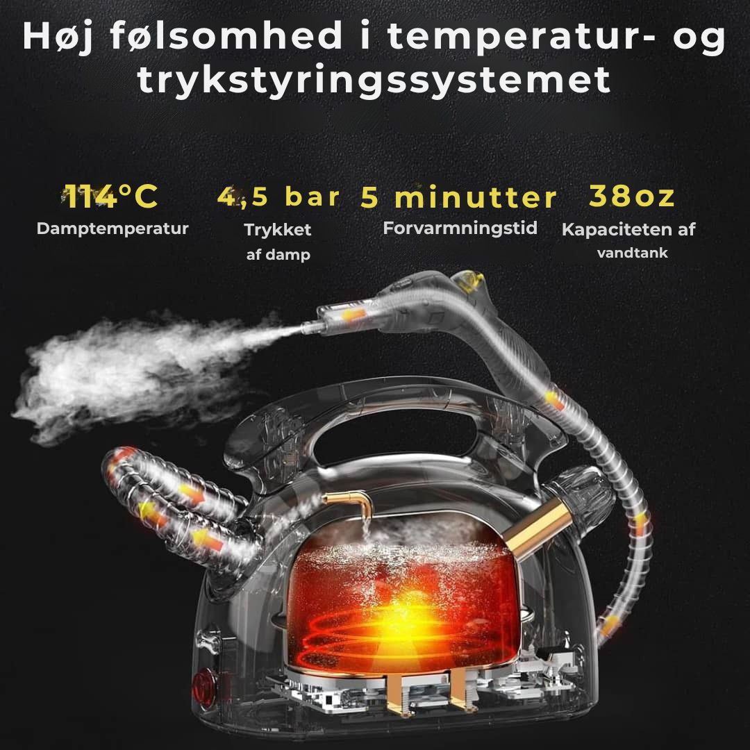 Multi-Purpose Steam Cleaner - Naturlig og effektiv rengøring til dit hjem