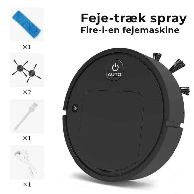 CleanBuddy Pro | Aldrig mere gulvvask eller støvsugning