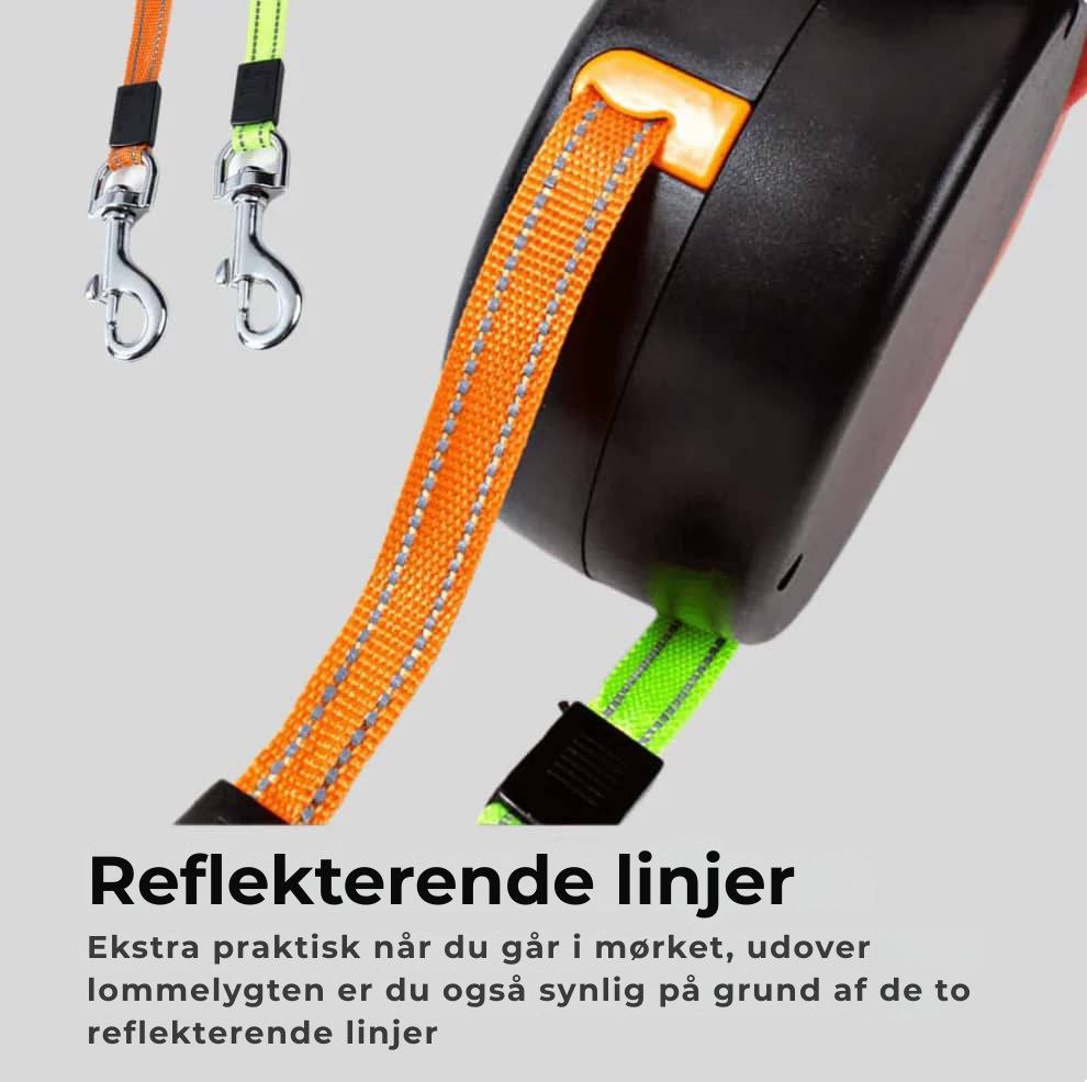 DuoLeash™ – 2-i-1 hundesnor med lys