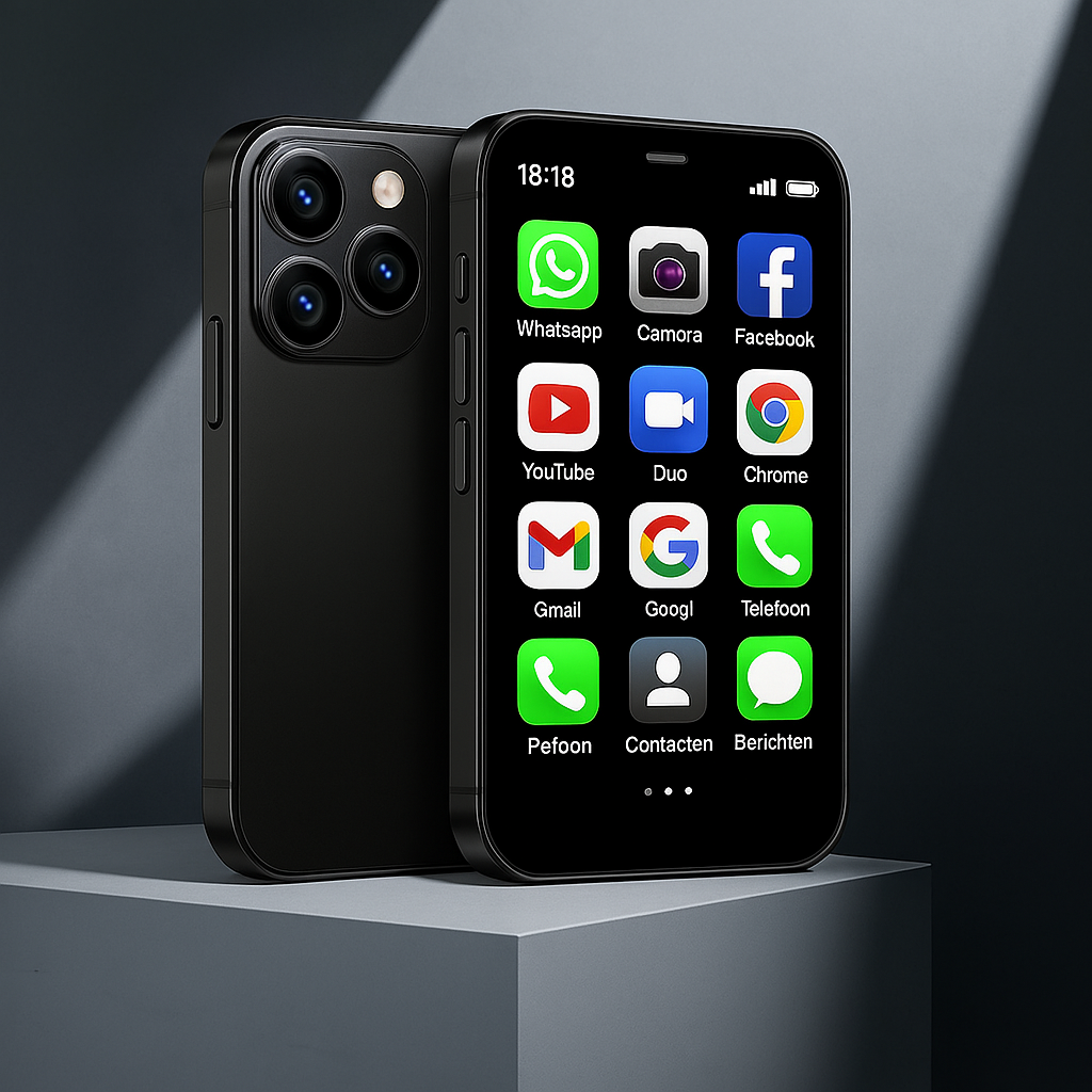 Mini-smartphone | Til unge og gamle (+GRATIS ETUI)