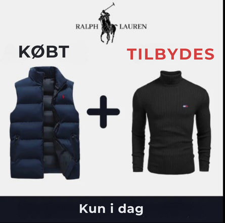 R&L Waistcoat + gratis sweater (DESTOCKING)