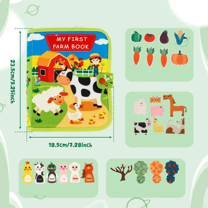 FarmFun™ – Pædagogisk Montessori bondegård historiebog
