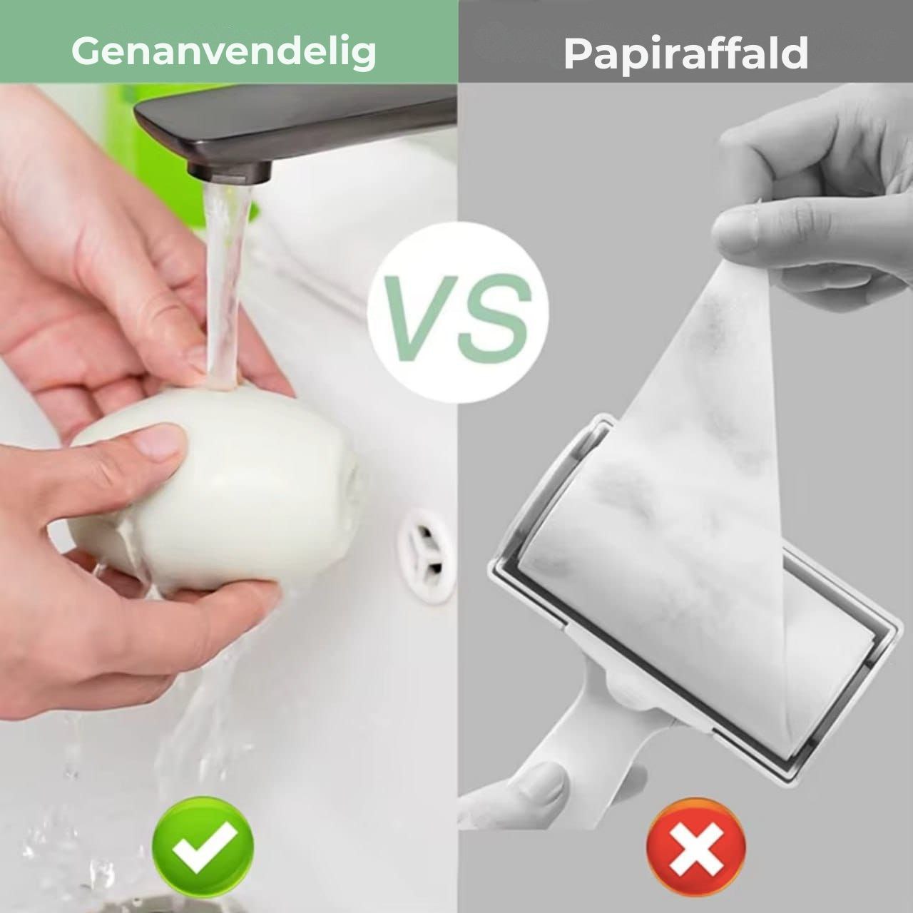 Genanvendelig hår- og fnugbeskyttelse
