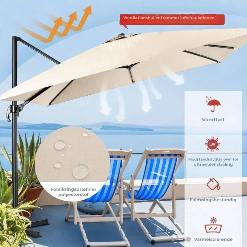 Haveparasol Beige