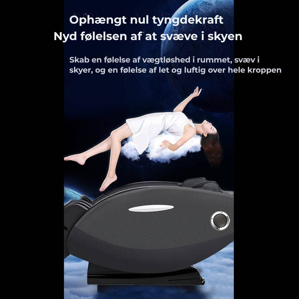 Massagestol A5 - Varmeterapi, AI-styring, Zero Gravity & Touchskærm
