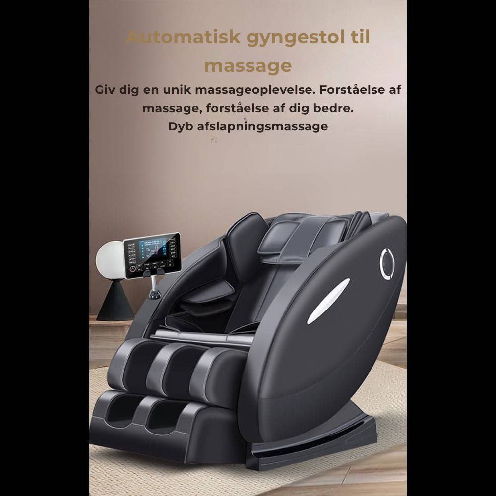 Massagestol A5 - Varmeterapi, AI-styring, Zero Gravity & Touchskærm