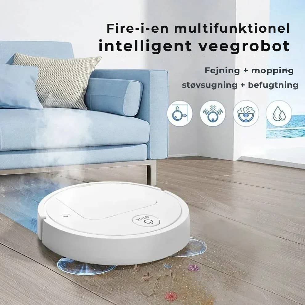CleanBuddy Pro | Aldrig mere gulvvask eller støvsugning