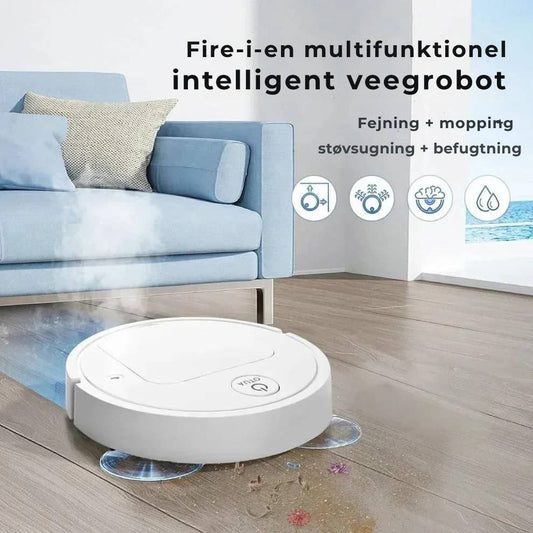 CleanBuddy Pro | Aldrig mere gulvvask eller støvsugning