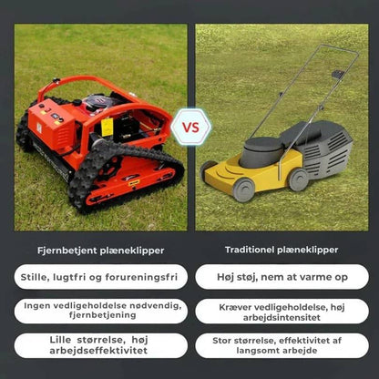 Græsslåmaskine med fjernbetjening