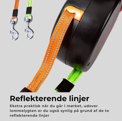 DuoLeash™ – 2-i-1 hundesnor med lys